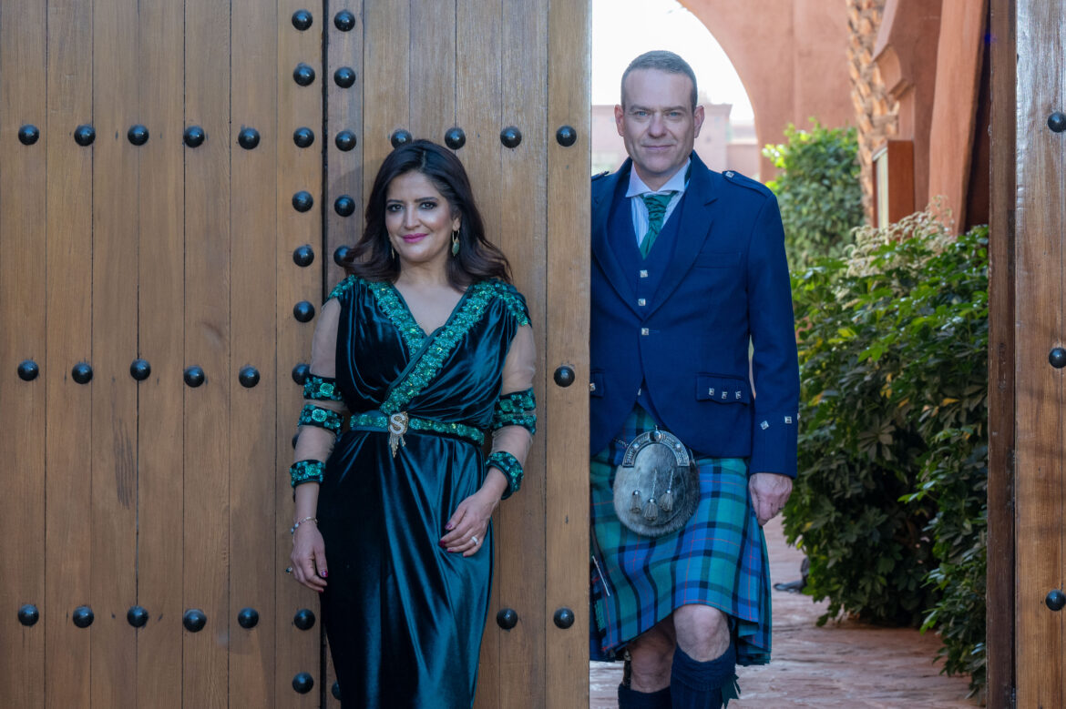 Sana Mouziane et Alan Dersley