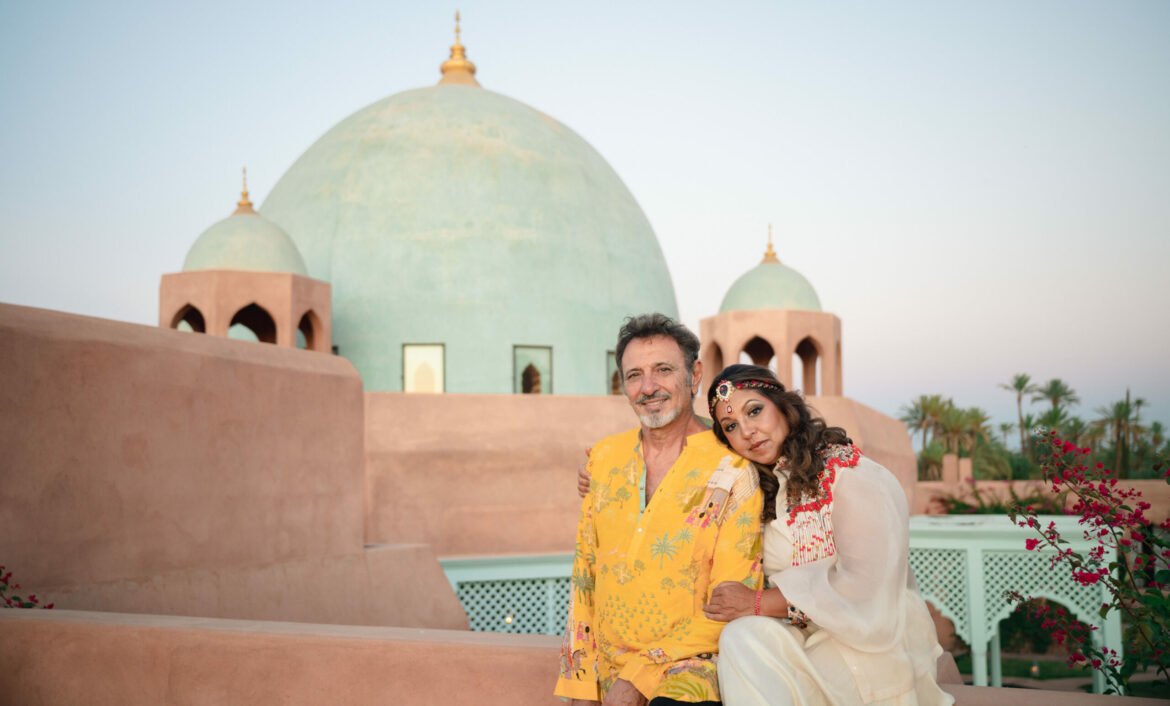 Jaouad Kadiri et Priti Paul