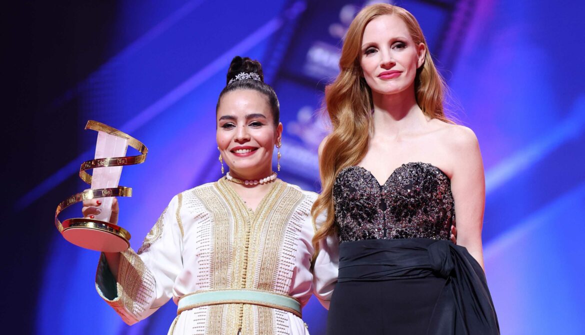 Jessica Chastain a Marrakech