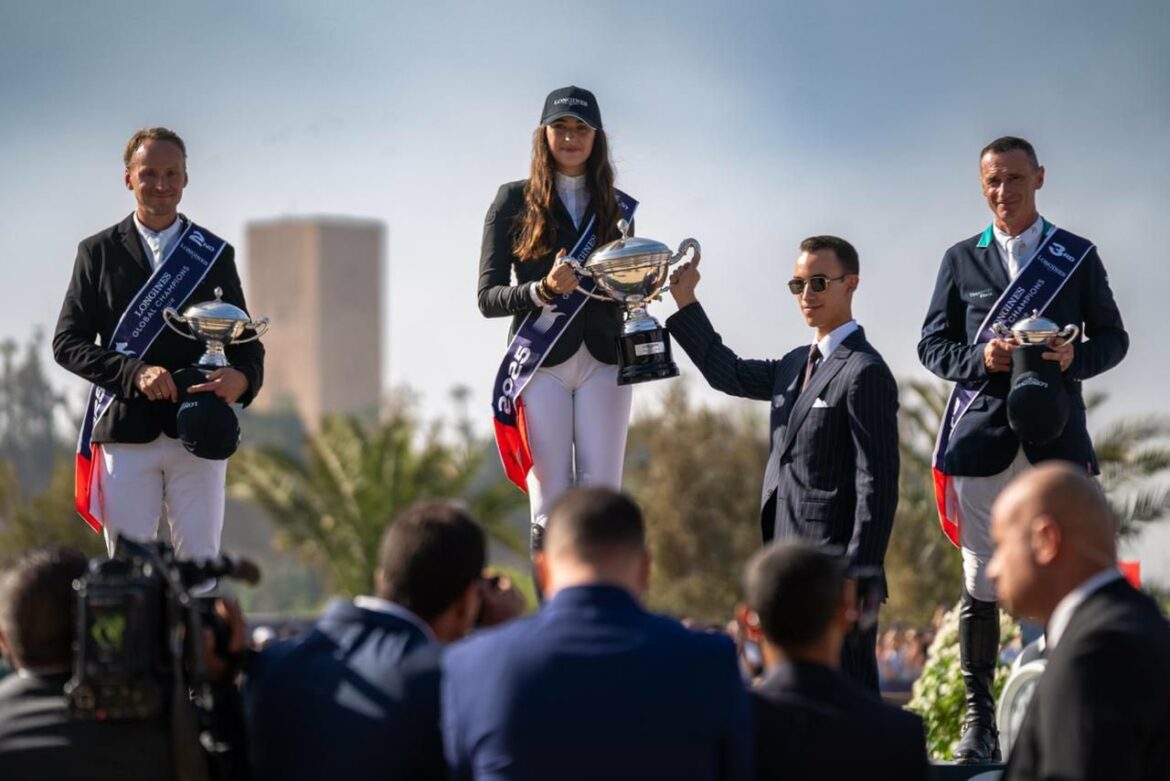 Une Monégasque championne du Global Longines… et c’est Moulay El Hassan qui a remis la coupe