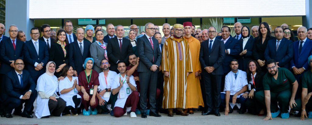 Le Roi Mohammed VI et le Prince Moulay El Hassan inaugurent le Complexe Hospitalo-Universitaire Mohammed VI de Rabat